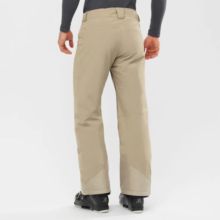 Calça De Esqui Salomon Untracked Masculino Caqui | PT Y62537